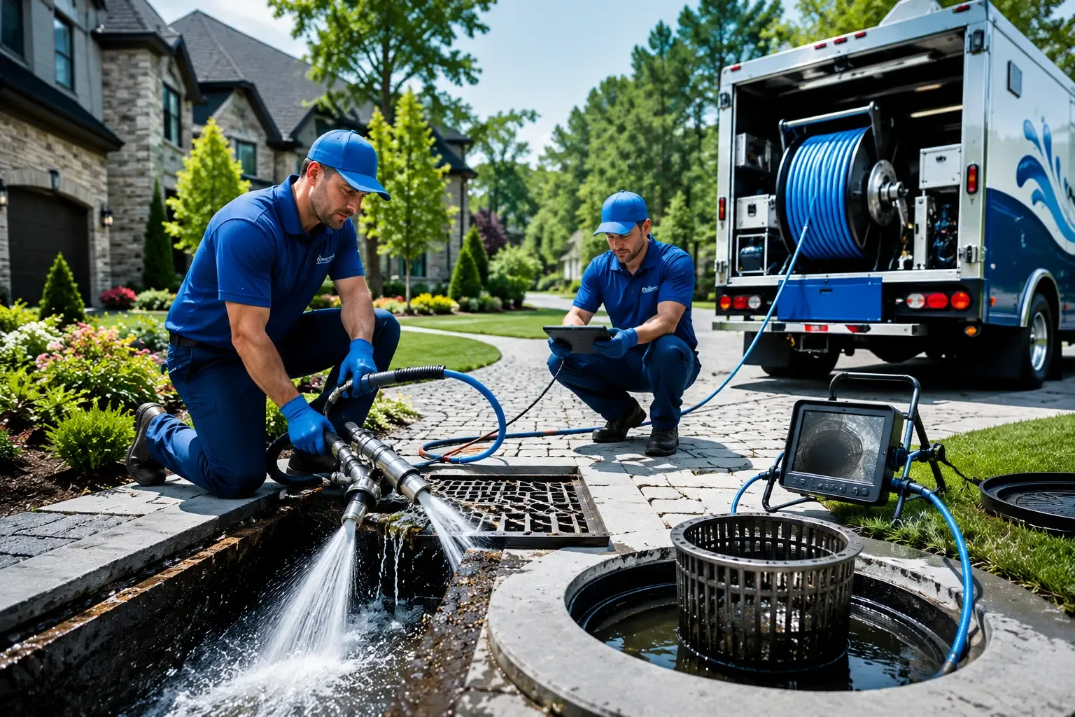 Local outdoor drain cleaning professionals in Aristes, PA